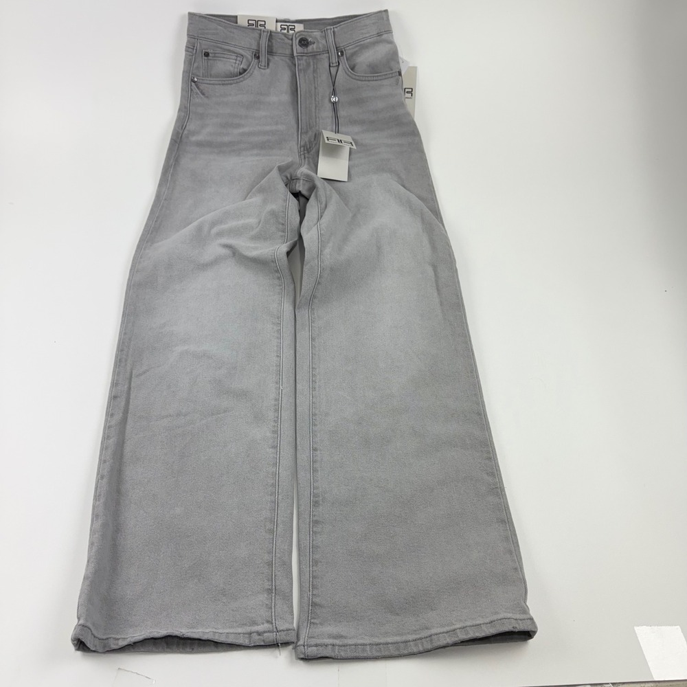 Robert Rodriguez Sterling‎ Gray High Rise Wide Leg Jeans Size 0 25